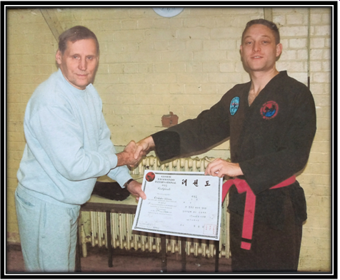 Grand Master Hopwood and Master Williams